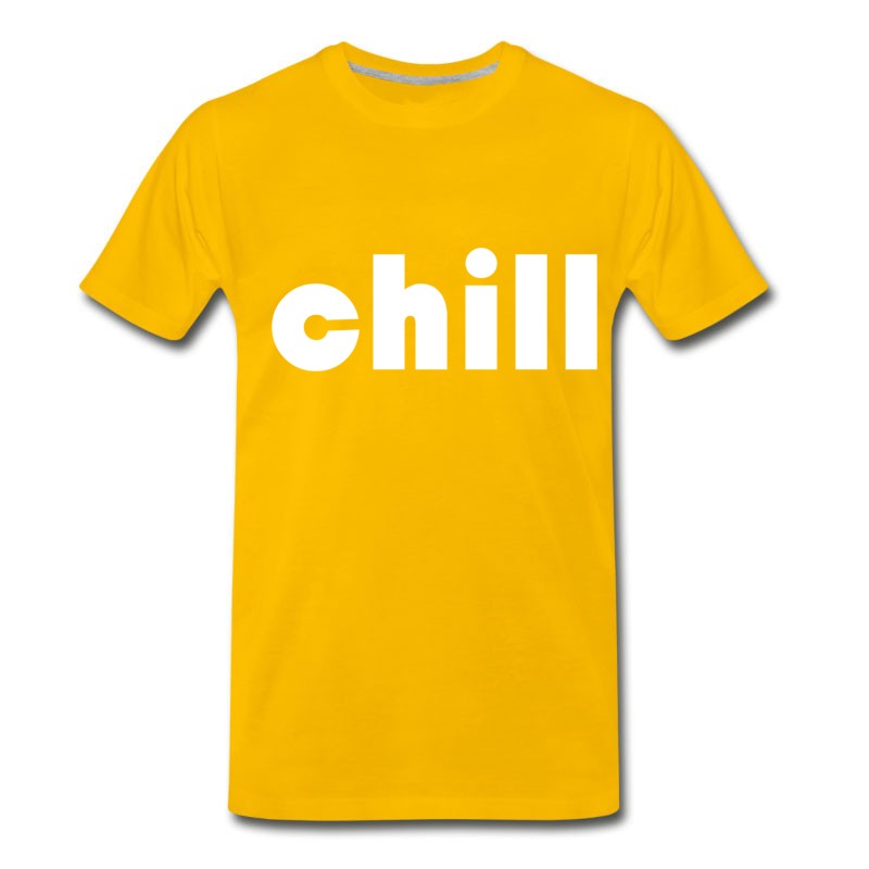 Men's Chill White T-Shirt