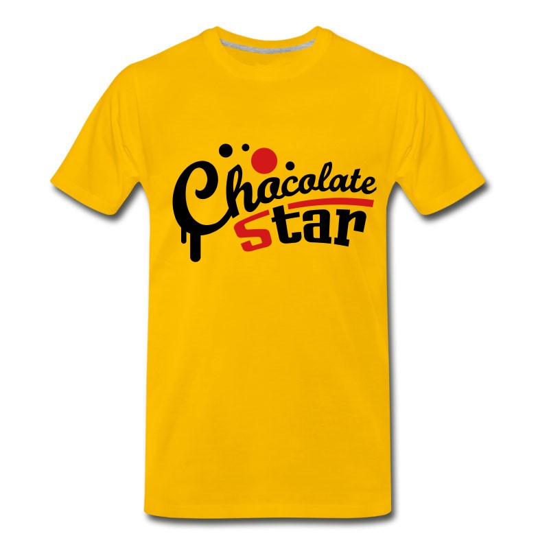 Men's Chocolate Star T-Shirt