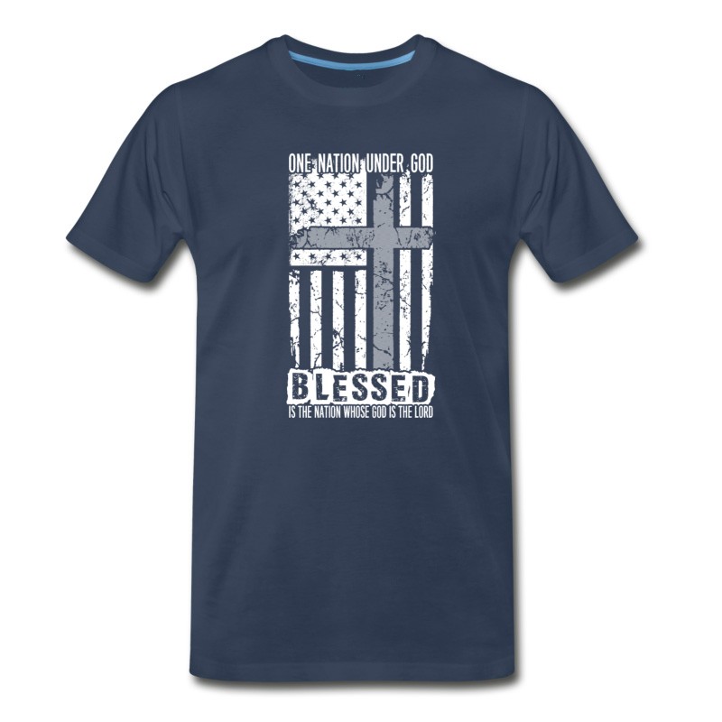 Men's Christian - Under God Blessed, God Is The Lord T-Shirt