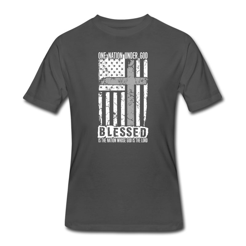 Men's Christian - Under God Blessed, God Is The Lord T-Shirt