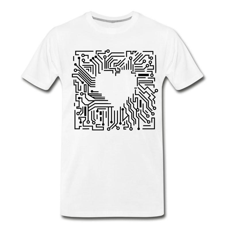 Men's Circuit Heart T-Shirt