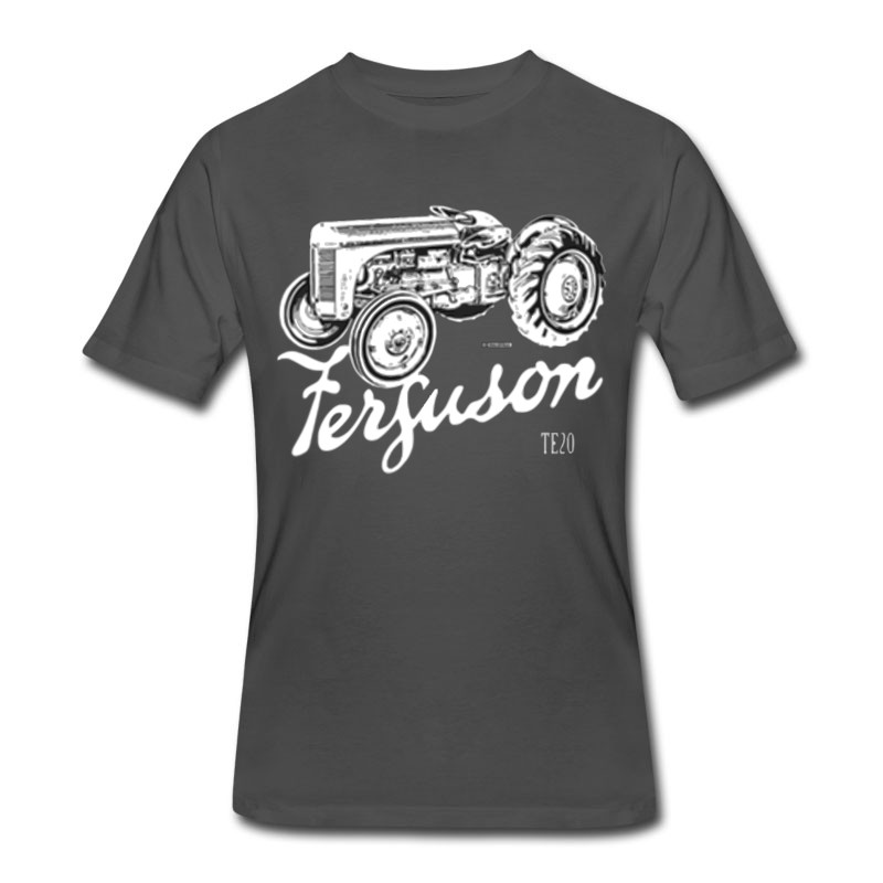 Men's Classic Ferguson TE20 Script And Illustration T-Shirt