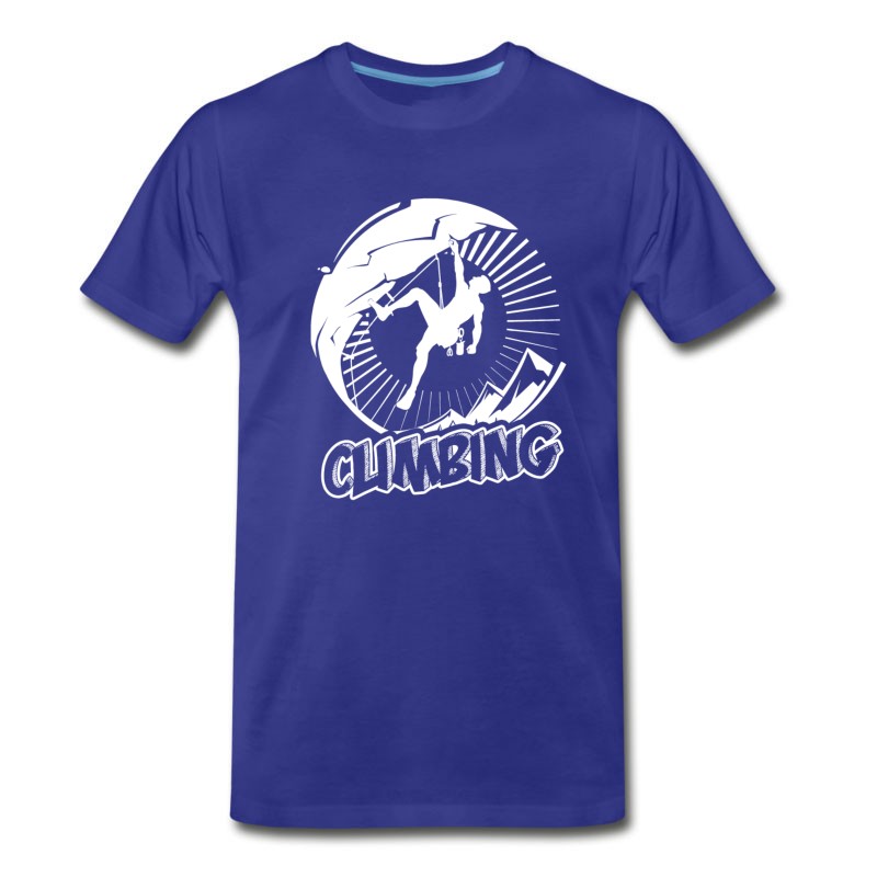 Men's Climbing Tee & Hoodie T-Shirt