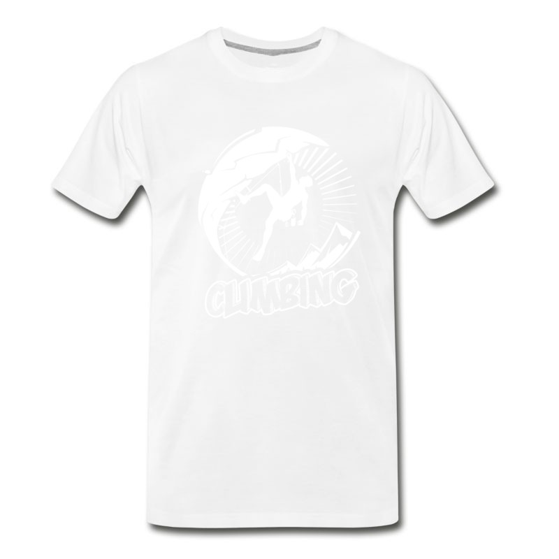 Men's Climbing Tee & Hoodie T-Shirt