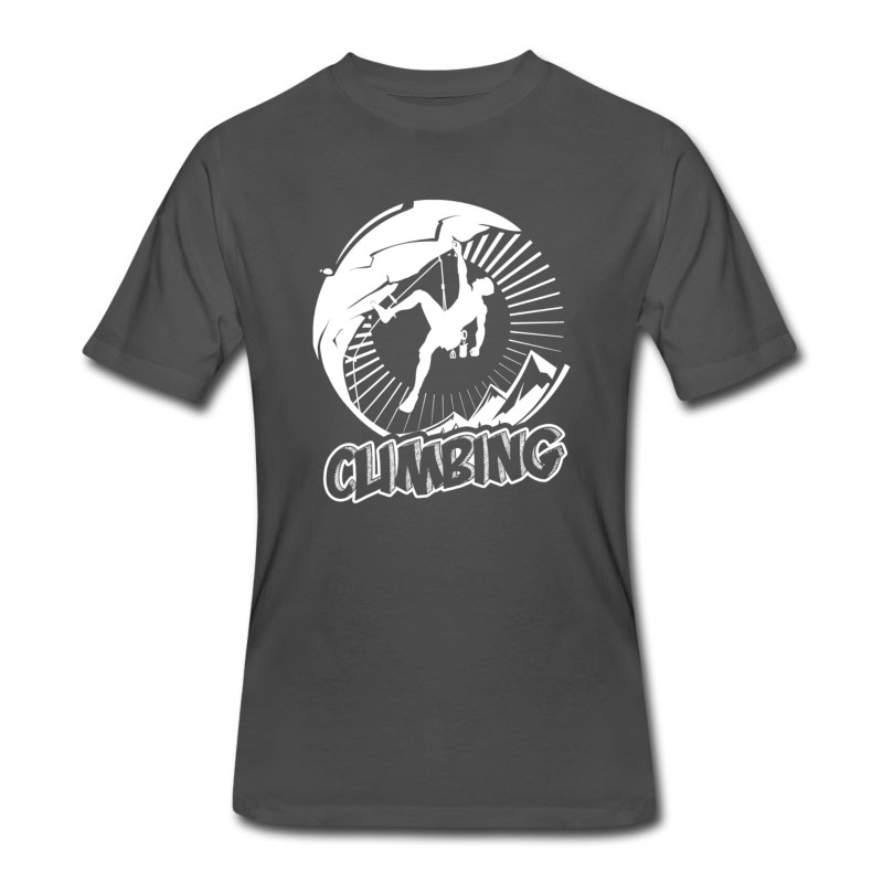 Men's Climbing Tee & Hoodie T-Shirt