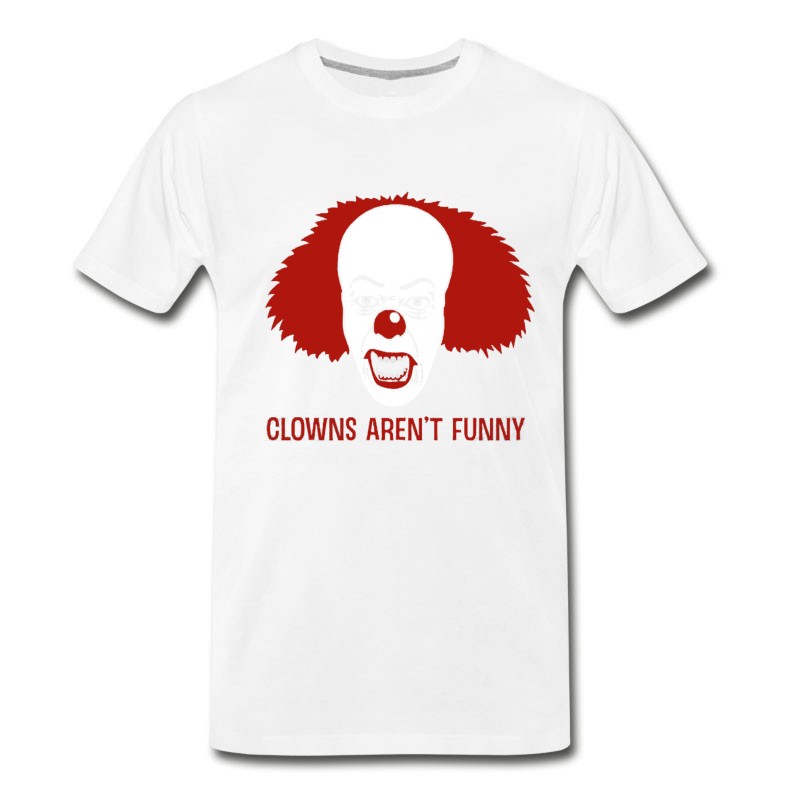 Men's Clowns Aren't Funny T-Shirt