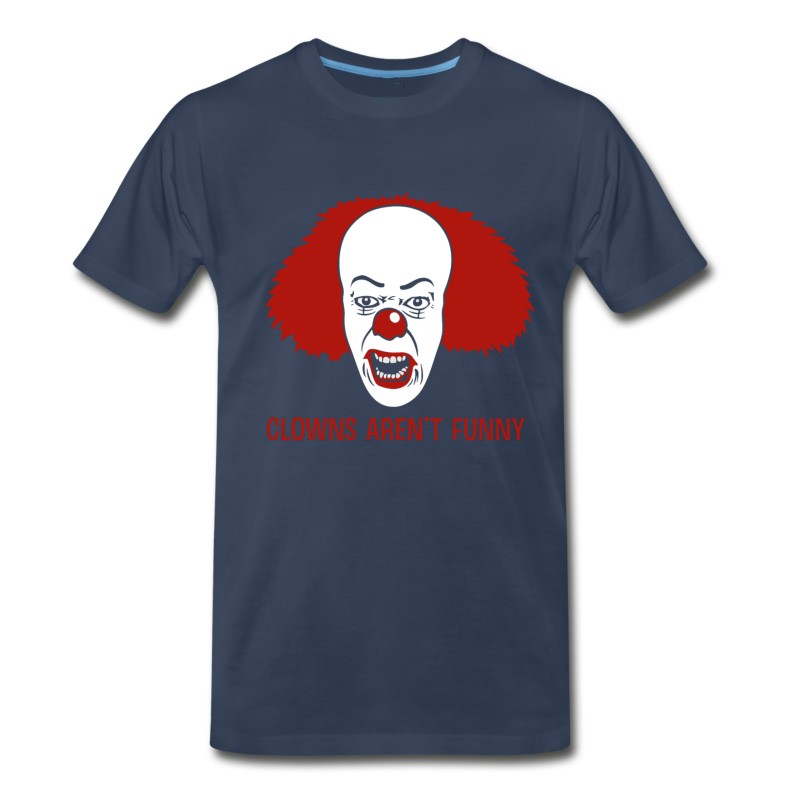 Men's Clowns Aren't Funny T-Shirt