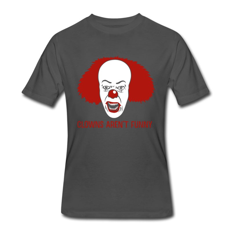 Men's Clowns Aren't Funny T-Shirt