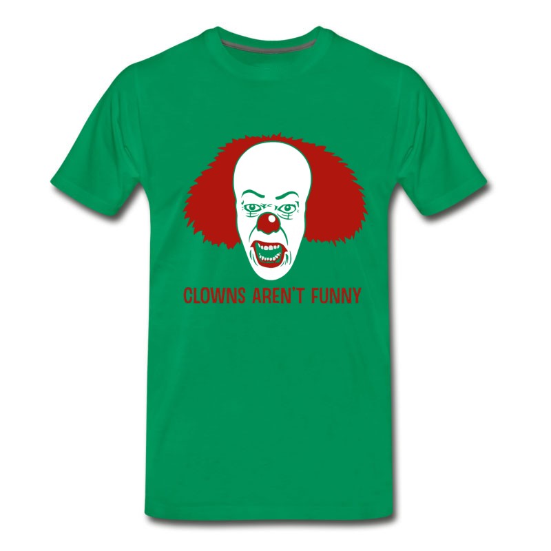 Men's Clowns Aren't Funny T-Shirt