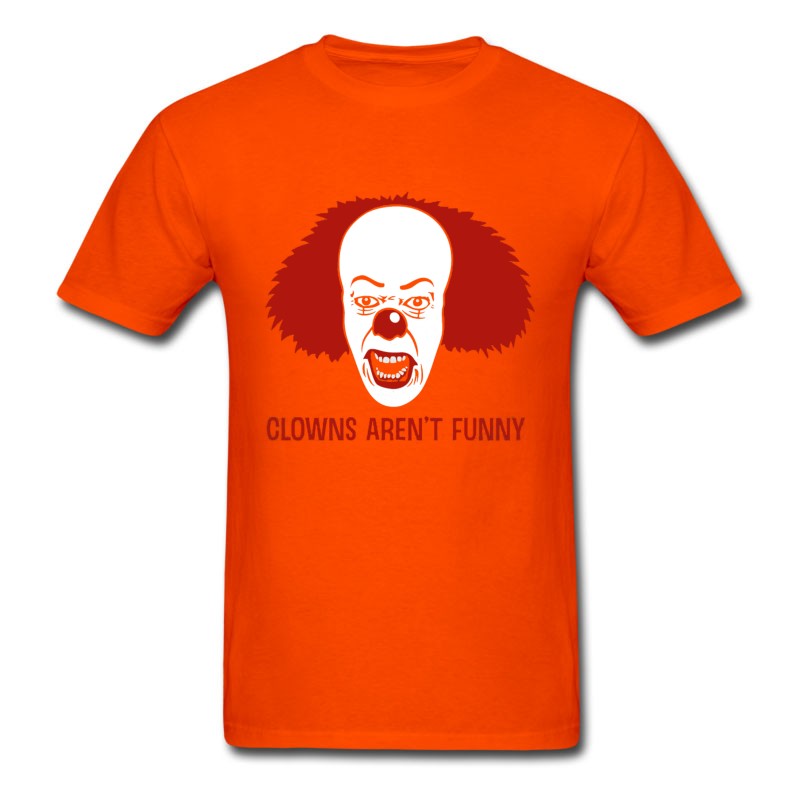 Men's Clowns Aren't Funny T-Shirt