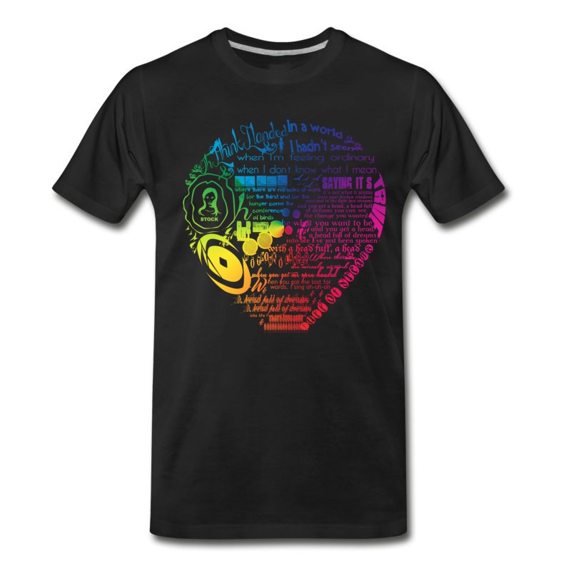 coldplay higher power shirt