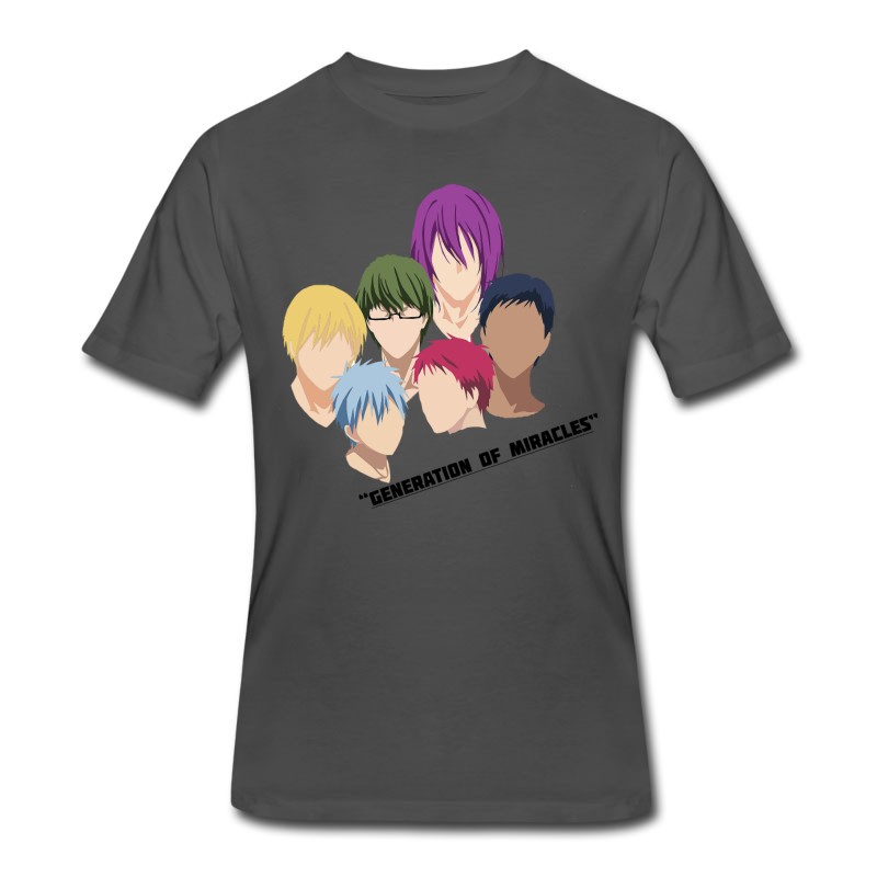 Men's Colorful Style Design Kuroko No Basuke Generation T-Shirt