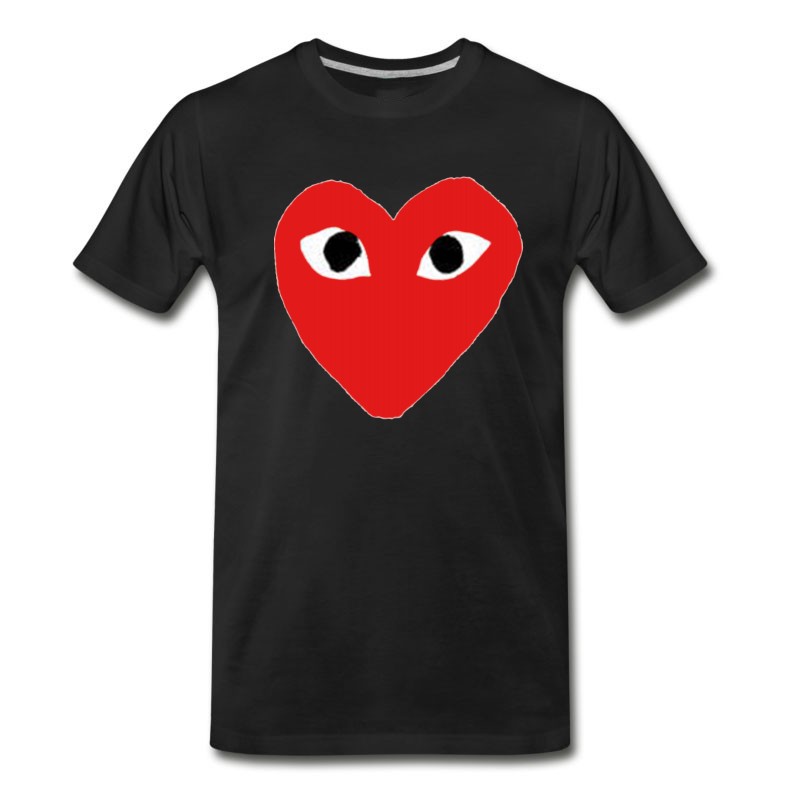 Men's Comme Des Garcons PLAY Shirt T-Shirt