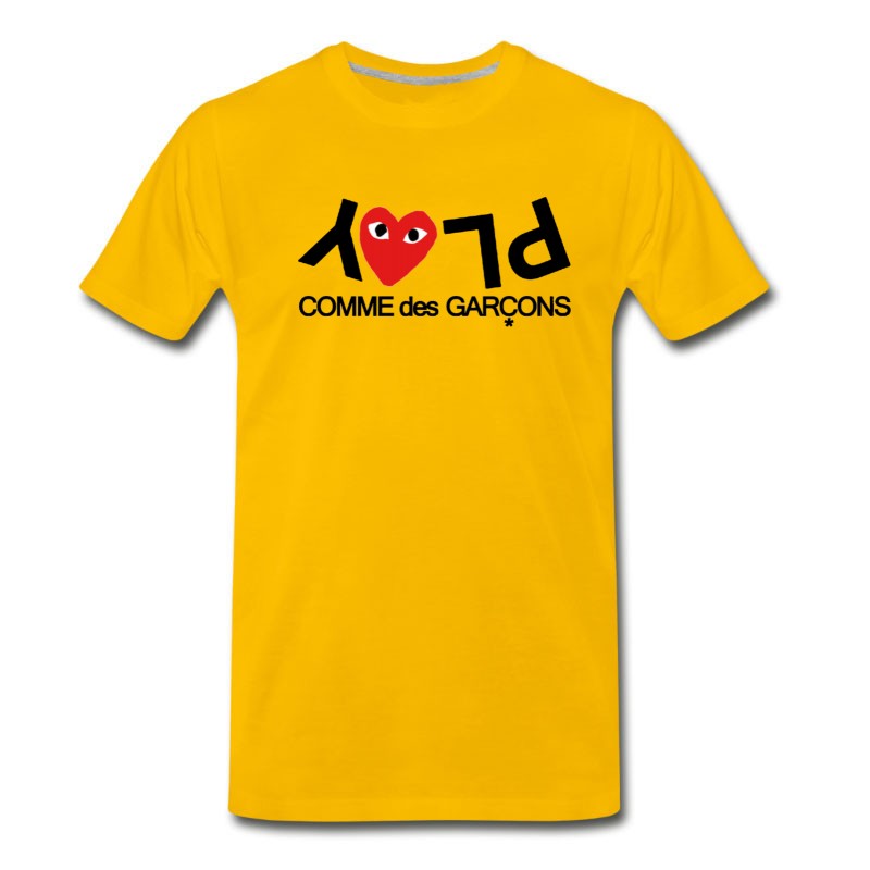 Men's COMME DES GARCONS PLAY TSHIRT T-Shirt