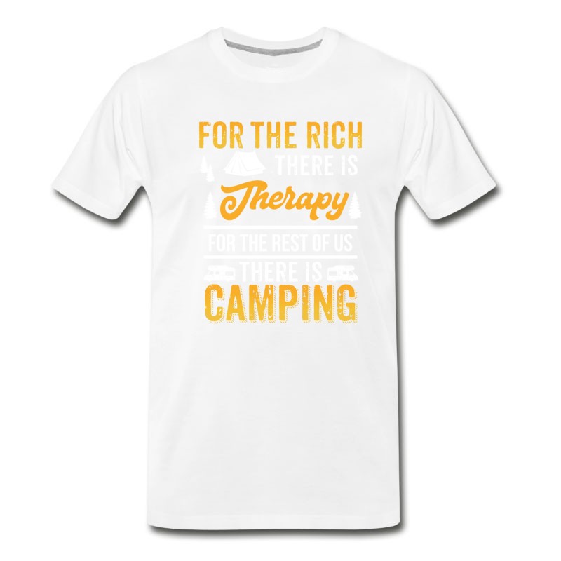 Men's Cool Costume For Camping Lover. T-Shirt