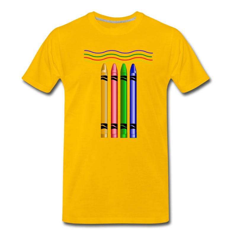 Men's Crayons T-Shirt