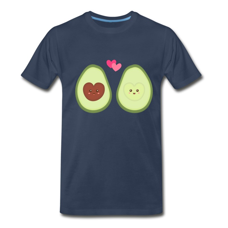 Men's Cute Avocado In Love T-Shirt