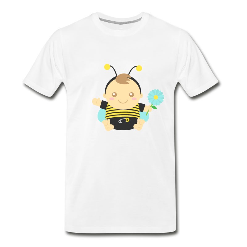 Men's Cute Bumble Bee Baby Boy T-Shirt