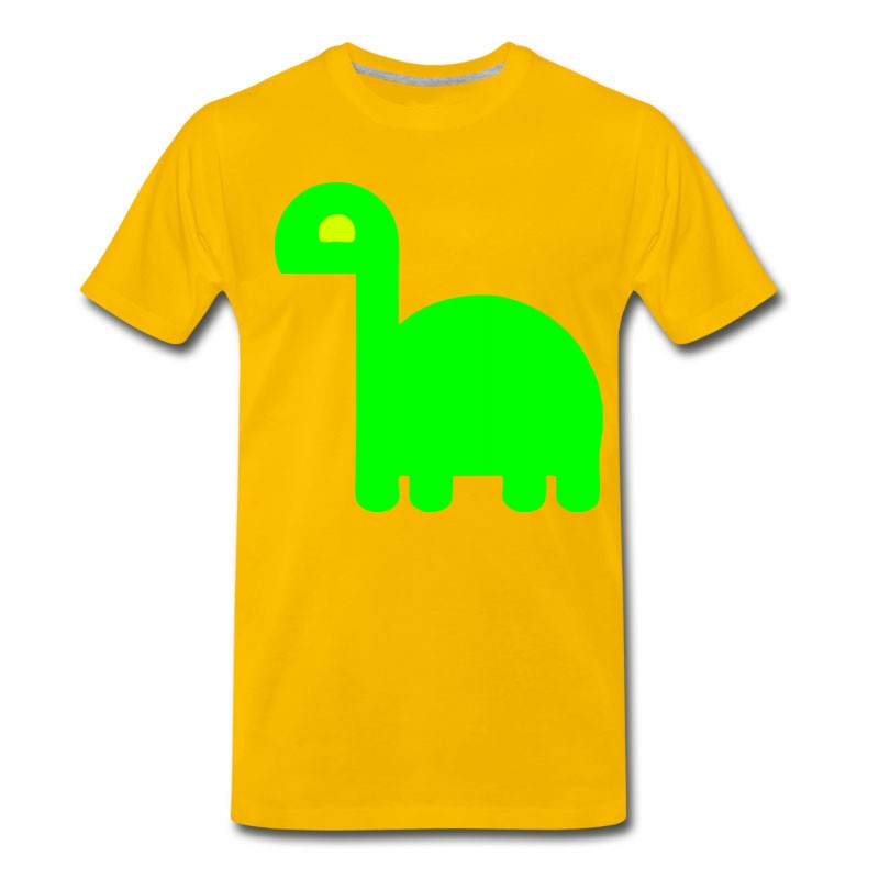 Men's Cute Dinosaur T-Shirt