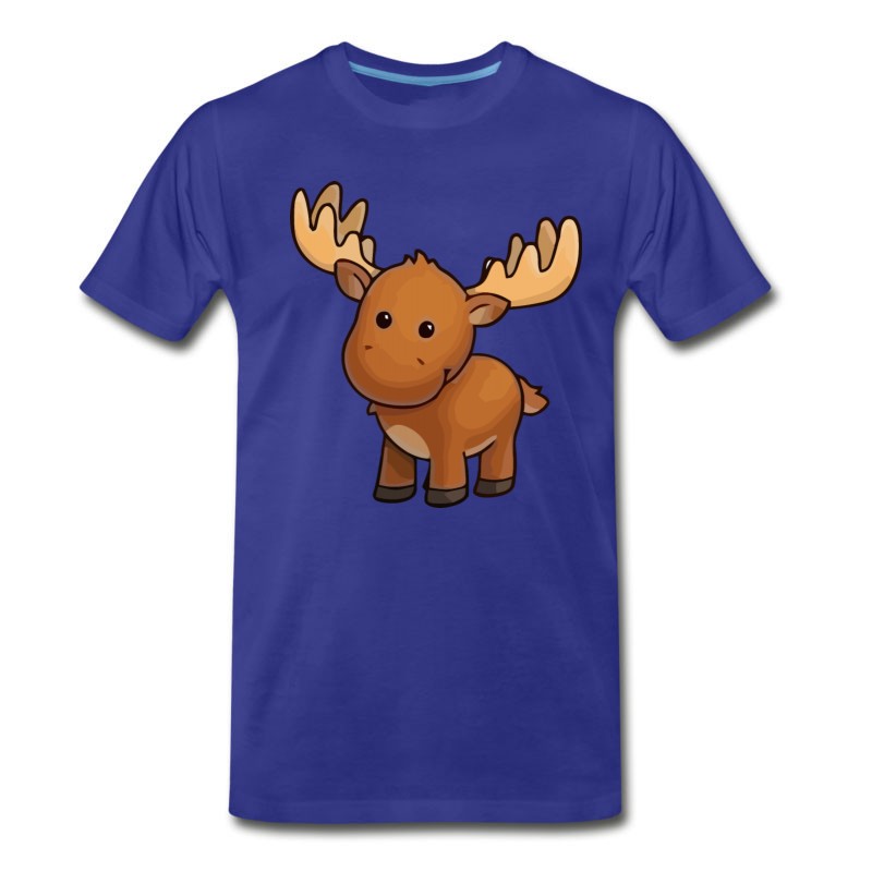 Men's Cute Moose T-Shirt