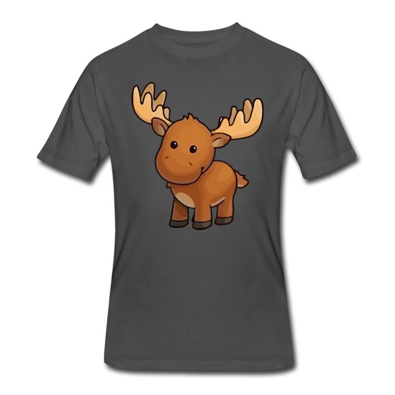 Men's Cute Moose T-Shirt