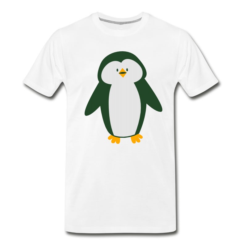 Men's Cute Penguin Standing T-Shirt