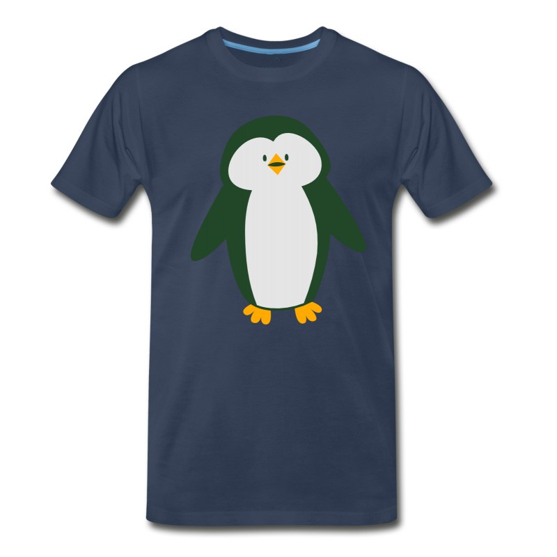 Men's Cute Penguin Standing T-Shirt