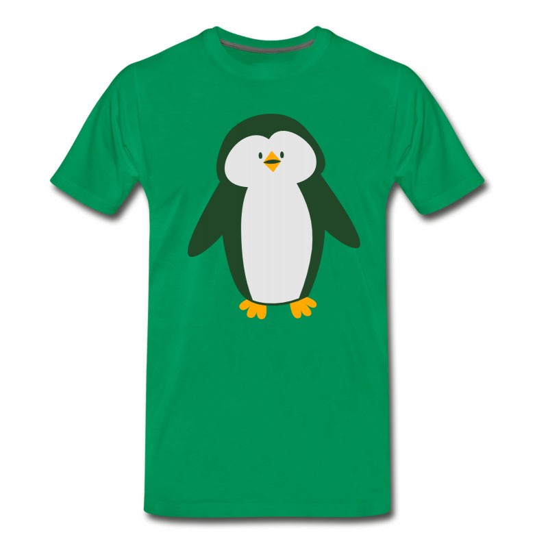 Men's Cute Penguin Standing T-Shirt