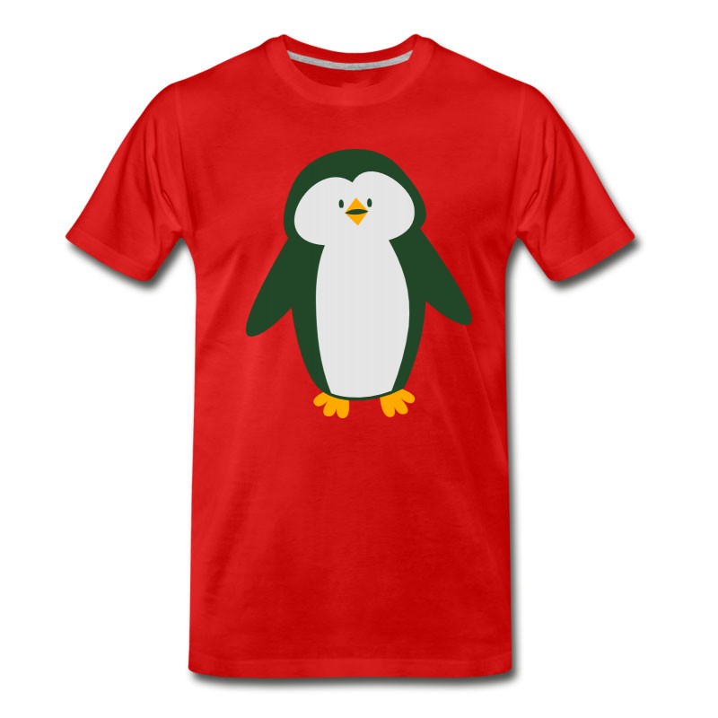 Men's Cute Penguin Standing T-Shirt