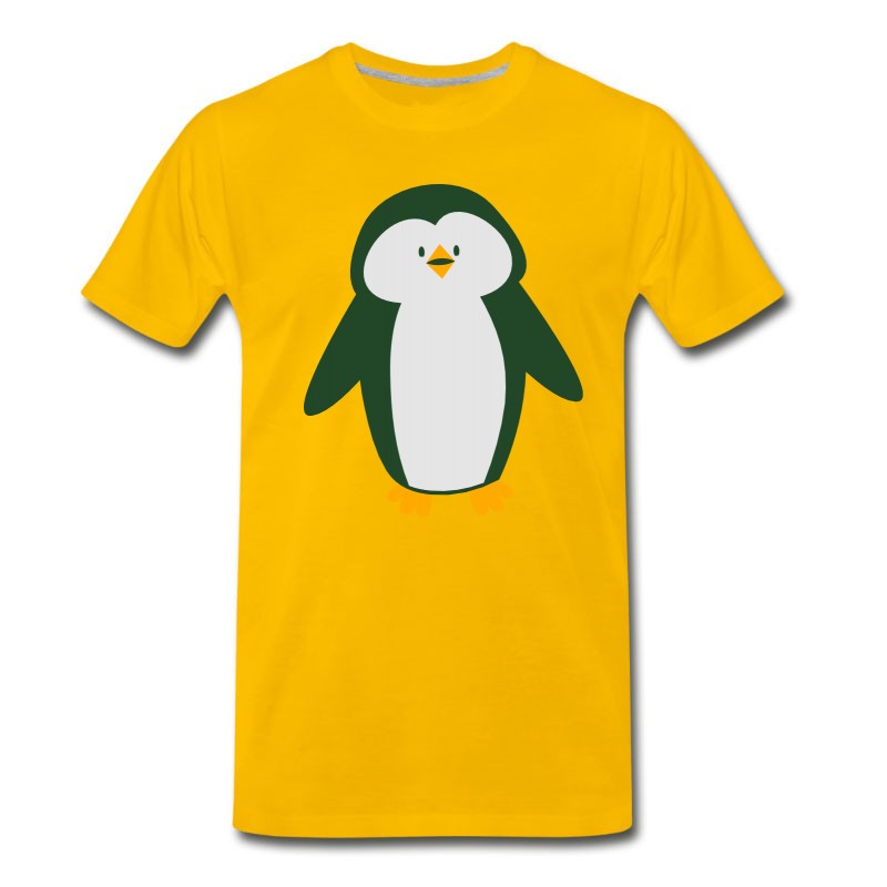 Men's Cute Penguin Standing T-Shirt