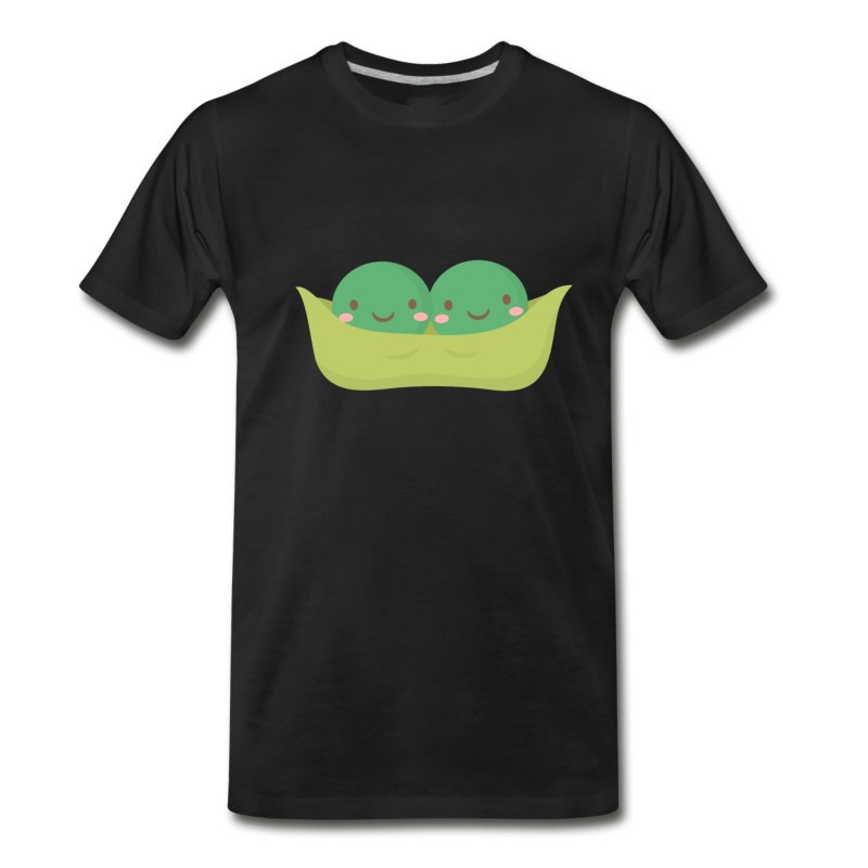 Men's Cute Two Peas In A Pod T-Shirt