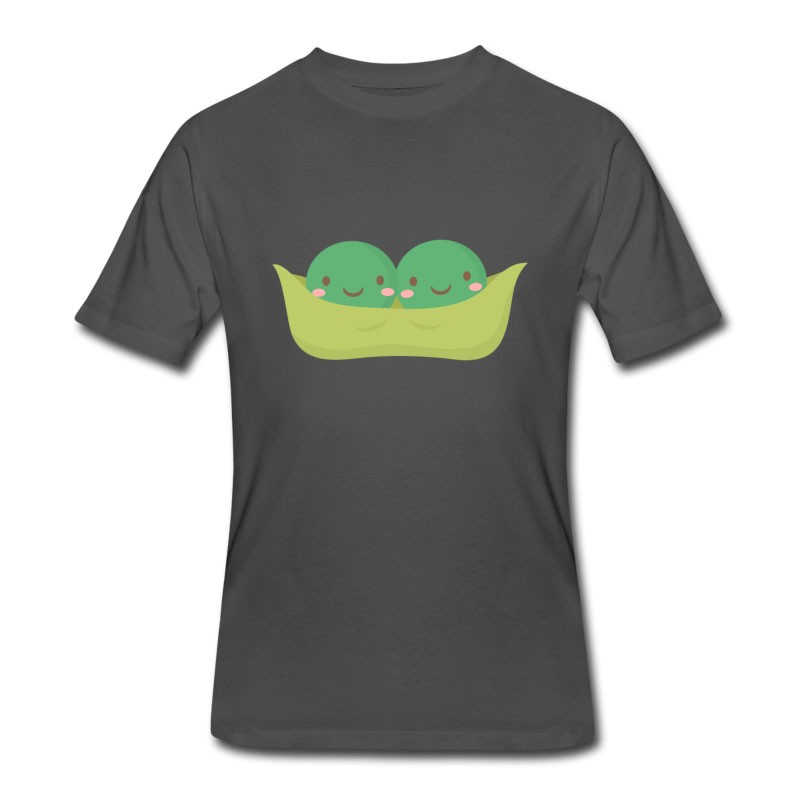 Men's Cute Two Peas In A Pod T-Shirt