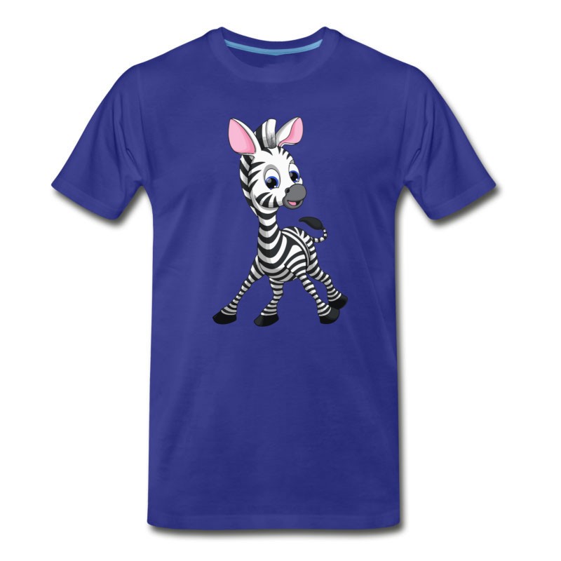 Men's Cute Zebra T-Shirt