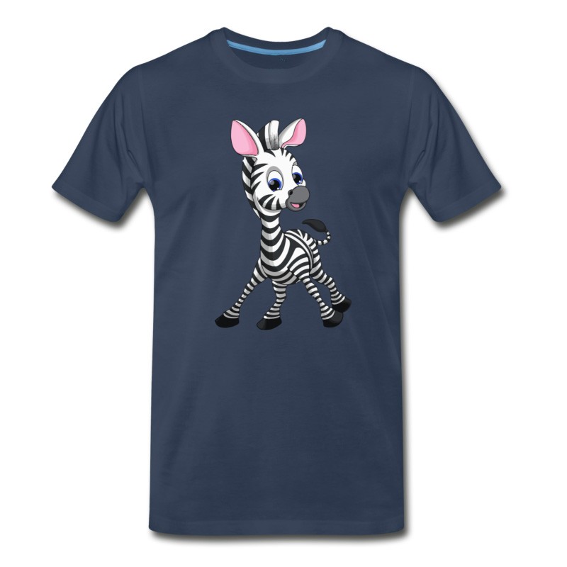 Men's Cute Zebra T-Shirt