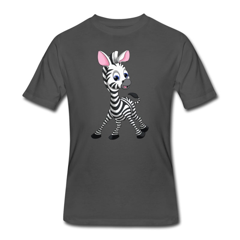 Men's Cute Zebra T-Shirt