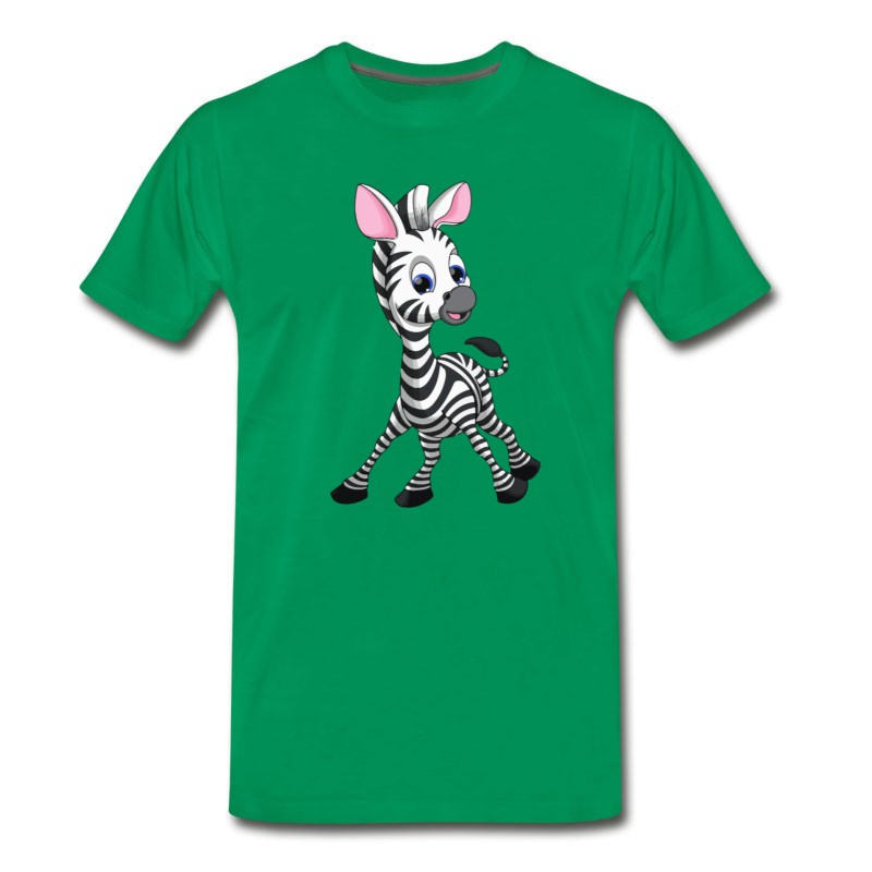 Men's Cute Zebra T-Shirt