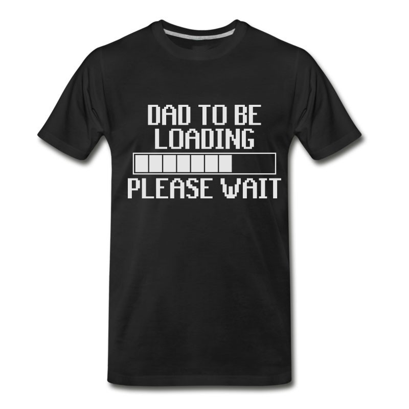 Men's Dad To Be Loading T-Shirt