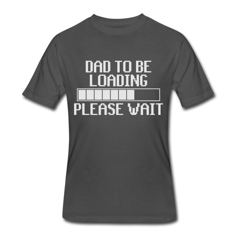 Men's Dad To Be Loading T-Shirt