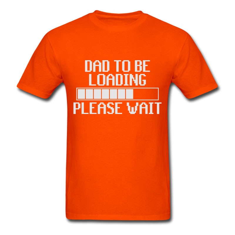 Men's Dad To Be Loading T-Shirt