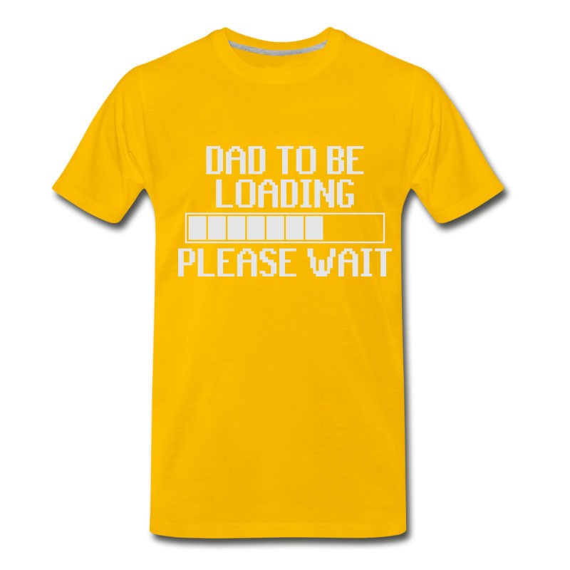 Men's Dad To Be Loading T-Shirt