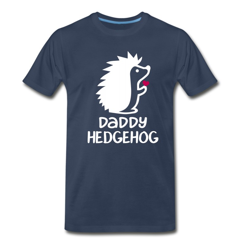 Men's Daddy Hedgehog T-Shirt