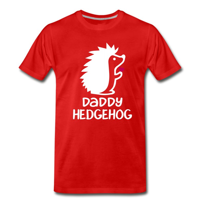 Men's Daddy Hedgehog T-Shirt