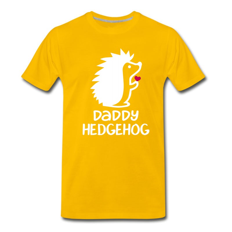 Men's Daddy Hedgehog T-Shirt