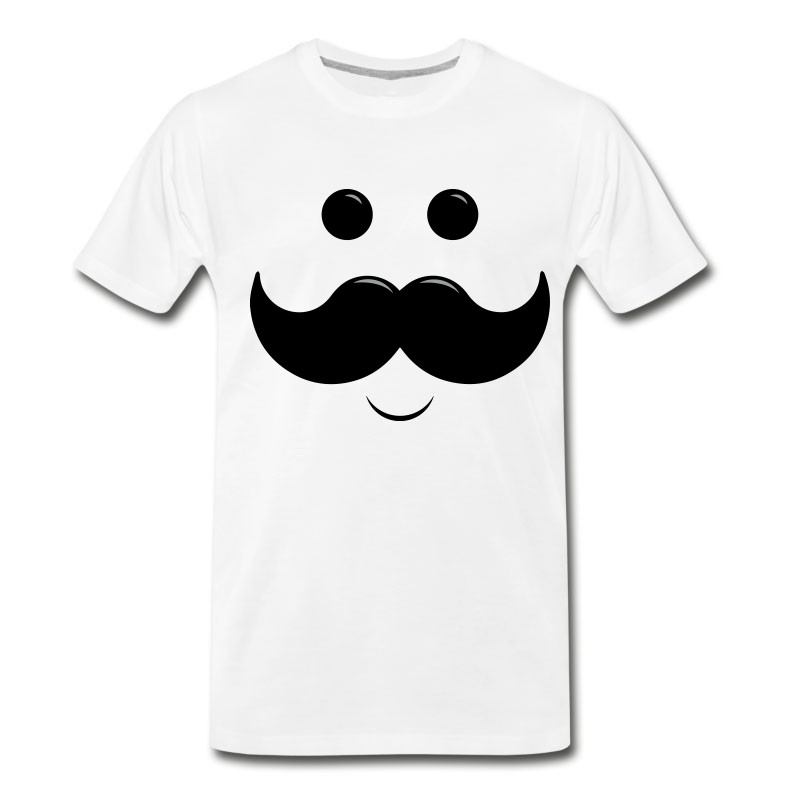 Men's Daddy Moustache T-Shirt