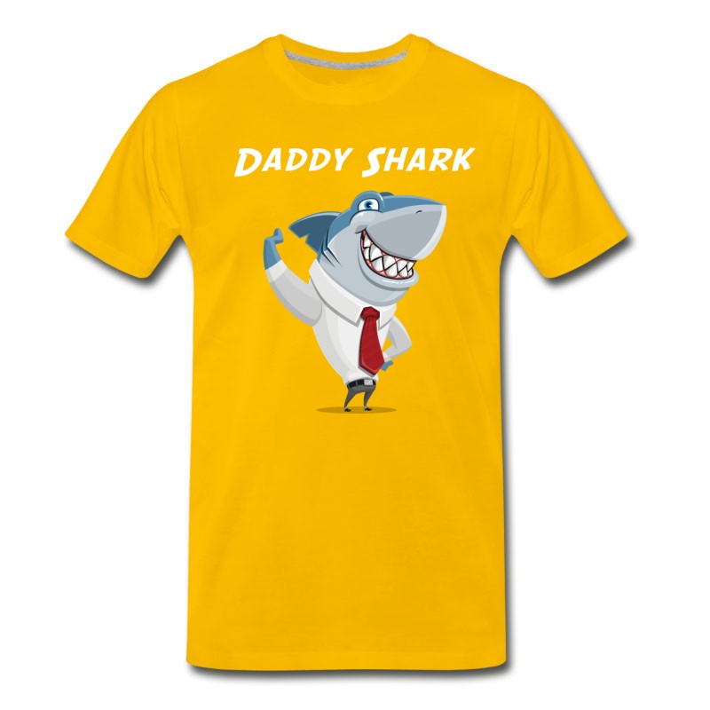 Men's Daddy Shark T-Shirt