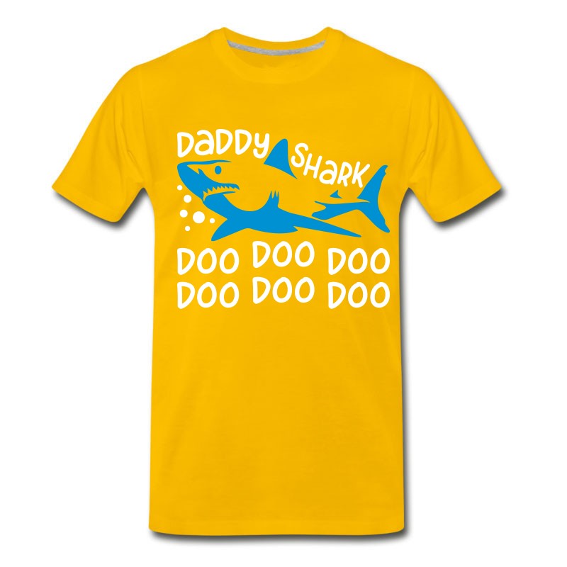 Men's Daddy Shark T-Shirt