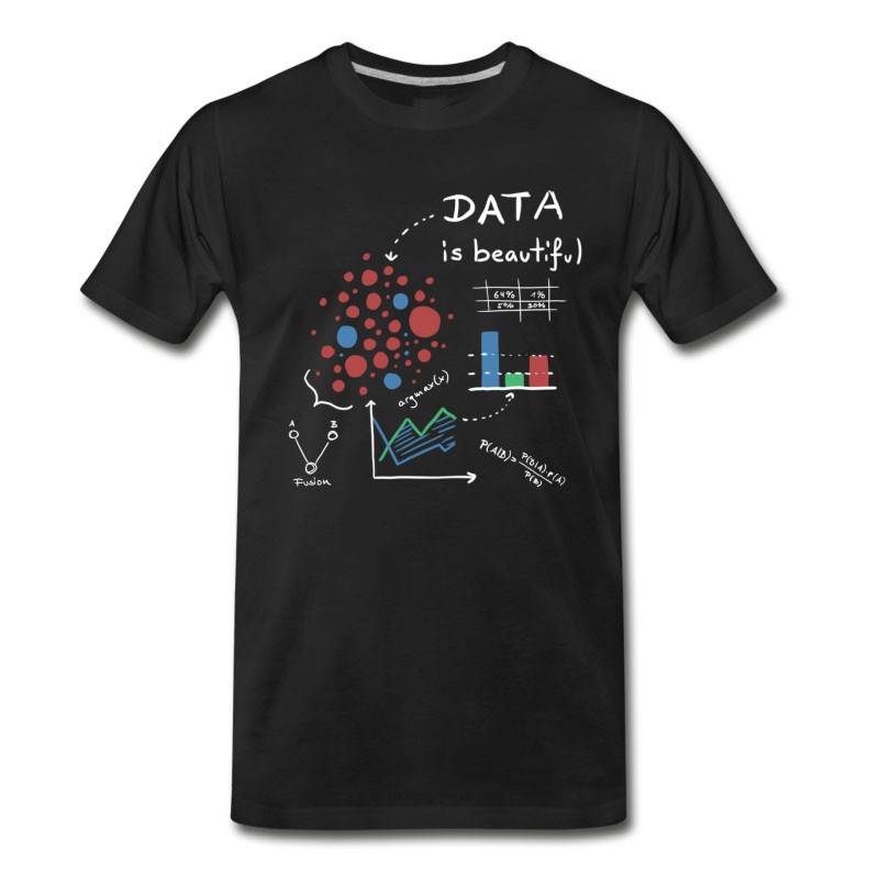 Men's Data Is Beautiful! T-Shirt