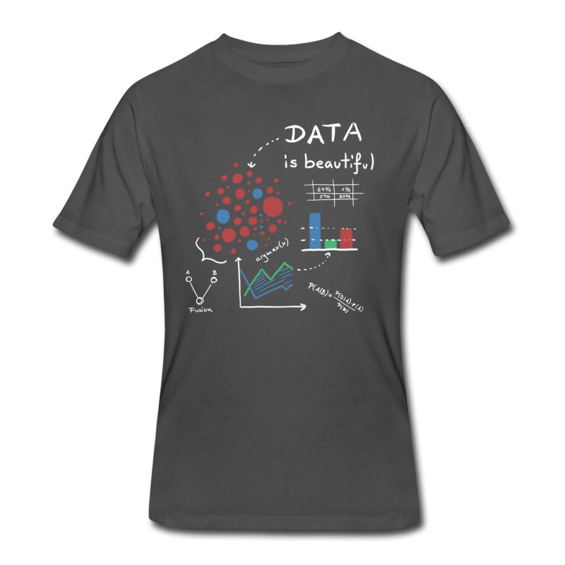 Men's Data Is Beautiful! T-Shirt