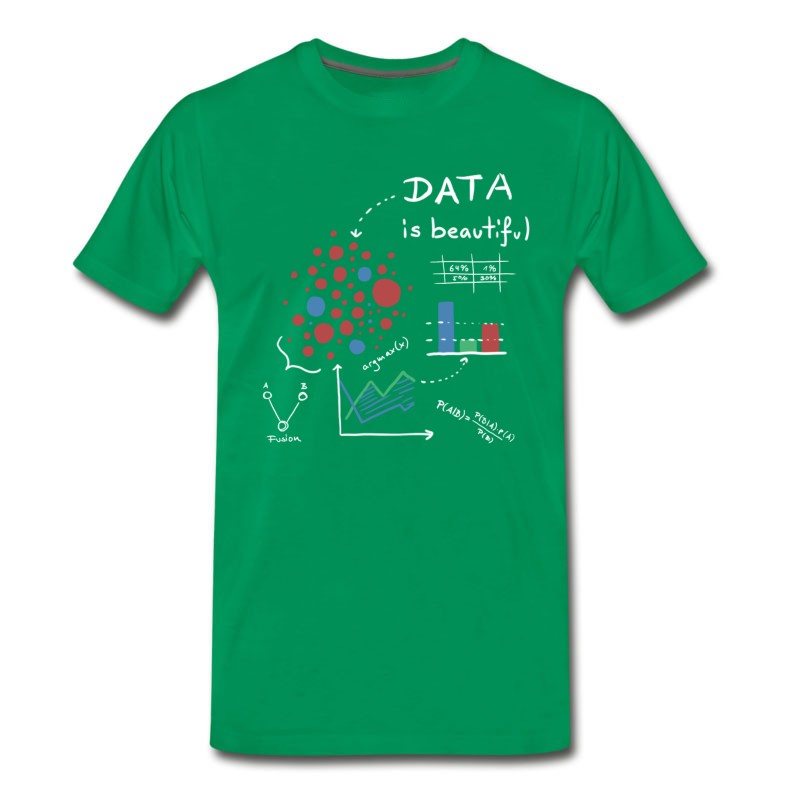 Men's Data Is Beautiful! T-Shirt