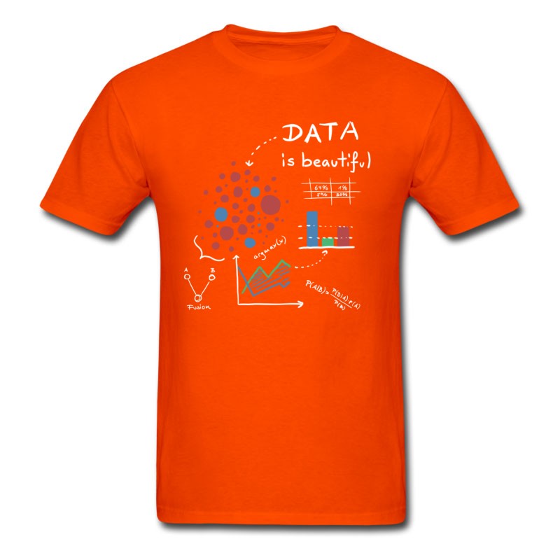 Men's Data Is Beautiful! T-Shirt